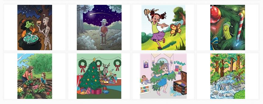 Visit the Juvenile Sample Illustrations Gallery